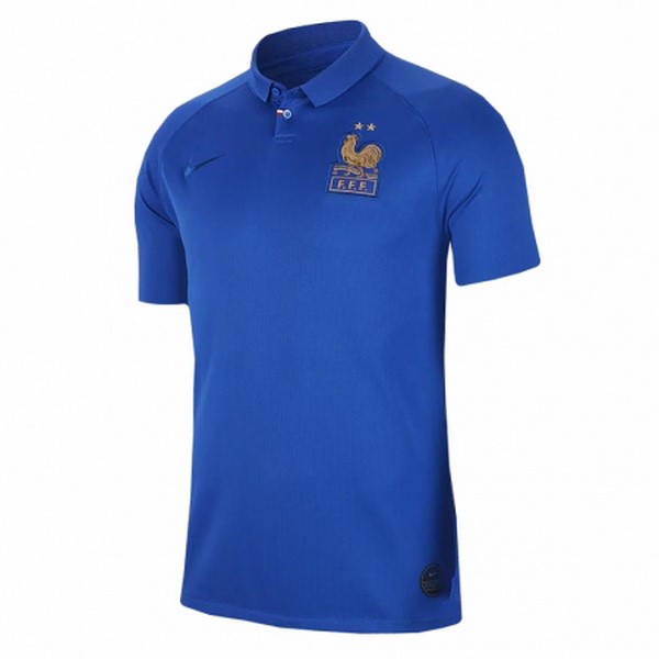 Tailandia Camiseta Francia Mujer 100th Azul